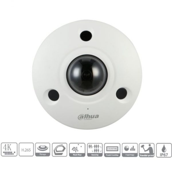 Dahua - IPC-EBW81242P - IP - Fisheye (DH-IPC-EBW81242P) CCTV